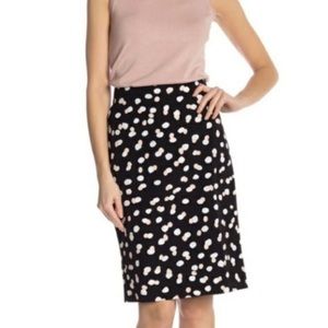 Polka dotted Pencil Skirt​